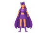 Sticker super héros violette