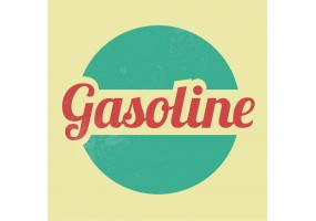 Sticker essence Gasoline