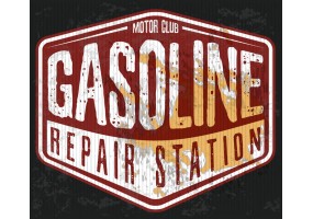 Sticker essence Gasoline