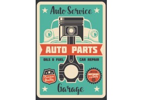 Autocollant mural essence vintage