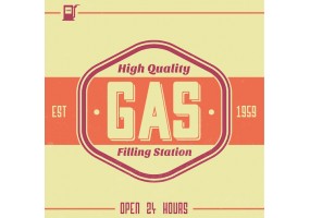 Sticker gas pas cher