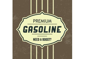 Sticker essence Gasoline