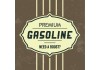Sticker essence Gasoline