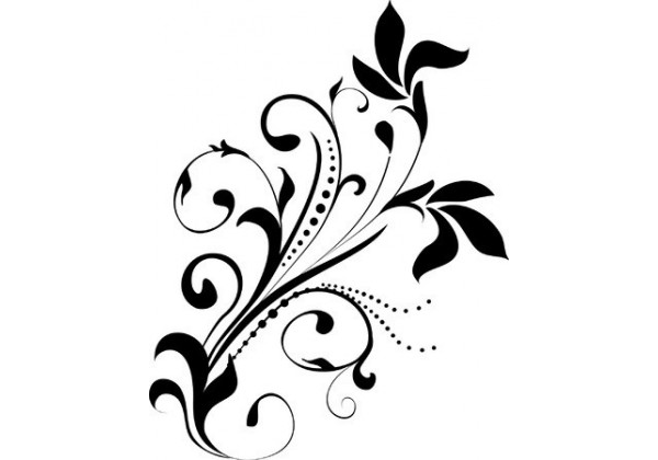 Sticker Deco Mural Arabesque