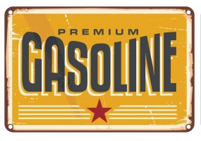 Sticker essence Gasoline