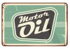 Sticker essence motor oil