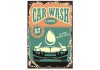 Stickers muraux plaque garage deco