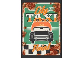 Sticker muraux taxi