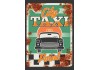 Sticker muraux essence taxi