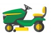 Sticker tracteur tondeuse