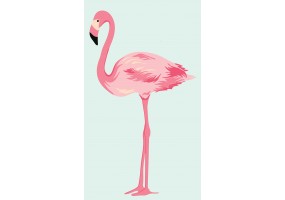 deco Sticker flamant rose