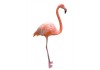 Sticker mural flamant rose geant