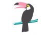 Sticker toucan