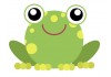 Sticker grenouille voiture