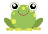 Sticker grenouille