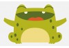 Sticker grenouille