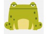 Sticker grenouille