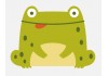 Sticker grenouille