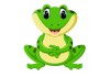 Autocollant grenouille mignonne