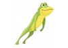 Sticker grenouille saut