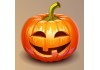 Sticker halloween citrouille