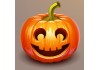 Sticker halloween citrouille