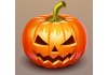 Sticker halloween citrouille