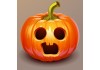 Sticker halloween citrouille