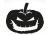 Sticker halloween noir