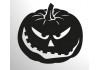 Sticker halloween noir