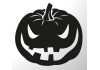 Sticker halloween noir