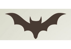 Sticker halloween chauve-souris