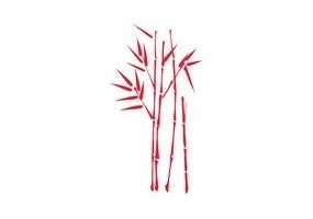 Autocollant mural Bambou salle de bain