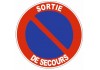 Sticker Sortie de secours