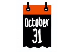 Sticker halloween calendrier