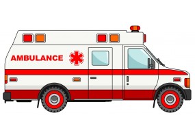 Sticker ambulance