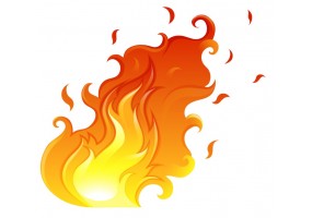 Sticker pompier incendie