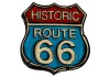 Sticker route 66 vintage