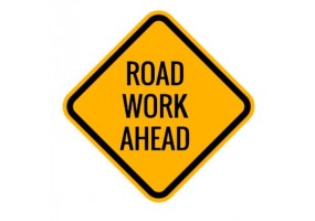Sticker panneau US Road