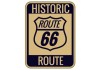 Sticker route 66 historic