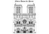 Sticker Notre Dame de Paris