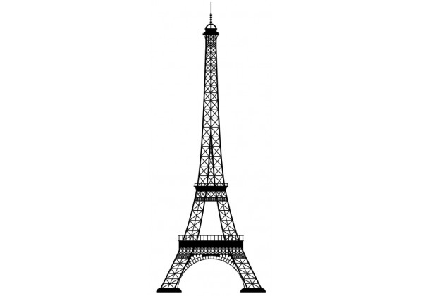 Sticker tour Eiffel