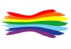 Sticker mural arc en ciel