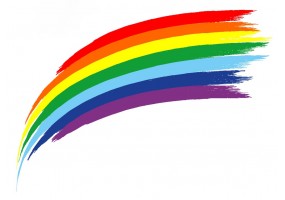 Sticker arc en ciel