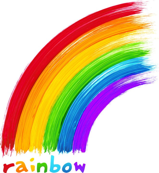 Paquet De Stickers Vintage Tendance – Arcs-en-ciel, Rayures, Motif N – Code17-1