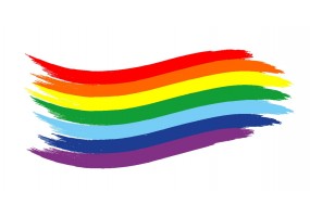 Sticker arc en ciel chambre