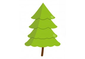 Sticker arbre sapin