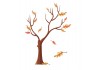 Sticker arbre automne