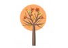 Sticker arbre automne jaune