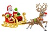 sticker pere noel